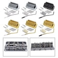 thumbnail image 3 of Electric Guitar Single Locking Tremolo Bridge Set Pulling String Plate Set Black Shenzhuyue, 3 of 9