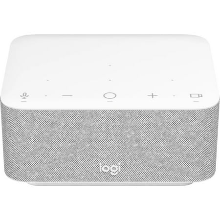 Logitech - Logi Dock All-in One Laptop Docking Station with Speakerphone for Zoom, Google Meet, Google Voice - White