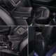 thumbnail image 2 of Cojín de reposabrazos de coche Funda para reposabrazos de coche, cojín multifunción para consola central de coche, almohada con panel retráctil, puerto de carga USB, portavasos, rejilla de almacenamie, 2 of 8