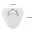 thumbnail image 2 of Raindrops 3Pcs Compact Kayak Rope Fixator Buckles with Stainless Steel and PVC for Securing Cords on Boats, 2 of 8