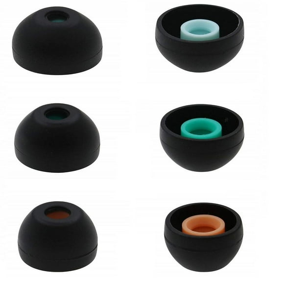 Silicone Replacement Earbud Tips for Sony WF Series - 3 Sizes, 3 Pairs