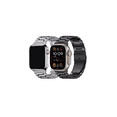 thumbnail image 1 of 2pzs Correa De Acero Para Apple Watch Serie 9 8 7 6 Se Ultra NEGRO GRIS, 1 of 5
