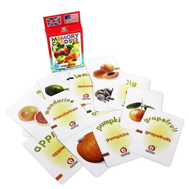 Memory Cards Fruits Educatodo M-0103
