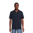 thumbnail image 2 of George Men's & Big Men's 2-Pack Pique Polo Shirts with Short Sleeves, Sizes S-3XL, 2 of 3