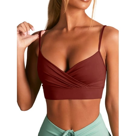 

Ladies Summer Fashion Solid Color No Steel Ring Gather Underwear