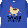 thumbnail image 4 of Inktastic Cute Chicken Farming Boys or Girls Long Sleeve Toddler T-Shirt, 4 of 5