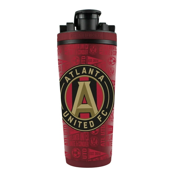 WinCraft Atlanta United FC 26oz. 4D Stainless Steel Ice Shaker Bottle