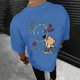 thumbnail image 5 of Playeras Básicas Para Hombre, Blusa Informal De Color Liso Con Cuello Redondo, Manga Raglán Lisa, Botones, 5 of 7