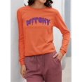 thumbnail image 2 of Witchy Drip Text Halloween Graphic Graphic - Women's Long Sleeve, 2 of 4