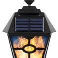 thumbnail image 2 of JShteea Pared Solar LED Lámpara Antorcha Llama Retro Lámpara Jardín Impermeable Al Aire Libre, 2 of 5