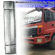 AUTOXBERT Extra Large Windshield Sun Shade Visor Sunshield Block for Truck Van UV Block