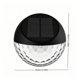 thumbnail image 3 of Aplique solar de pared para exteriores: lámpara LED impermeable para jardín con sensor de movimiento o encendido automático al anochecer, aplique de pared semicircular decorativo para patio, valla,, 3 of 6