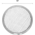 thumbnail image 6 of TrueCraftware- Set of 2 Aluminum 18” Pizza Baking Screen Seamless Rim- Bakeware Pizza Screen Round Pizza Pan Tray Round Baking Tray for Home Kitchen Pizzeria & Restaurants, 6 of 6