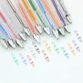 thumbnail image 3 of BQBQERT 1Pc 0.5mm Colour Party Clip Gel Pen Writing Ballpoint Of, 3 of 9