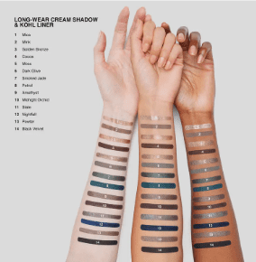 Bobbi Brown Long-Wear Cream Shadow & Liner 0.02 oz/0.8g - Moss Shimmer / Dark Olive Matte