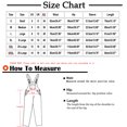 thumbnail image 3 of Yuyuzo Womens Rompers Manches Courtes Oversize V Cou Cordon de Taille Salopettes Été Large Jambe Combinaisons, 3 of 5