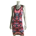 thumbnail image 2 of Rampage Womens Juniors Printed Bodycon Tank Dress, 2 of 3