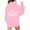 Pink, variant on Letter Print Pullover Hoodie Winter Crewneck Long Sleeve Casual Sweatshirt Sweatshirt Zipper Hoodies Women Pocket Hoodie Women Pullover Sweaters Cover Your Oversized Hoodies for Red L