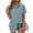 Blue, variant on Womens Button Down Shirts Short Sleeve Shirt Collared Casual Work Blouses Summer Tops with Pockets