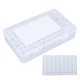 thumbnail image 1 of 60pcs Diamond Painting Storage Containers Portable Plastic Bead Storing Bottle with Storage Box Sticker, 1 of 5