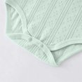 thumbnail image 7 of Mlzmgr Boys Girls Infant Clothes Short Sleeve Crew Neck Comfy Lightweight Toddler Romper Summer Casual Newborn Jumpsuit(0-3 Months,Green), 7 of 7