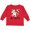 Red, variant on Inktastic Big Sister Unicorn Girls Long Sleeve Toddler T-Shirt