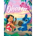 thumbnail image 3 of Disney Lilo & Stitch Little Girls T-Shirt and French Terry Shorts Outfit Set Little Kid to Big Kid, 3 of 5