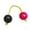 A, variant on Harilla Hand Shaker Balls Kashaka Instrument,Rhythmic Sand BallDouble Gourd Percussion,Music Egg Shaker,African Shaker Rattle Instrument ,