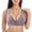 Grey, variant on Landzoo Low Back Bra For Women Wirefree Seamless Bra Backless Multiway Straps Convertible Halter Bra With Padded Removeable Sexy Cozy Breathable Women's Underwear