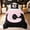 Black Pink C, variant on meiyoeat Black Pink Letter L Twin Duvet Cover for Kids Girls, Kawaii Princess Bow Monogram Twin Bedding, Pink Reversible, 2pcs