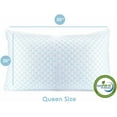 thumbnail image 2 of 2 Pack Cooling Pillows for Sleeping, Queen Size Shredded Memory Foam with Adjustable Gel, Supportive Bed Pillows for Side, Back, and Stomach Sleepers, 2 of 13