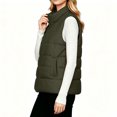 thumbnail image 5 of Yutgune Women's Lightweight Puffer Vest Stand Collar Zip Up Jacket with Pockets, 5 of 9