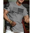 thumbnail image 4 of Gymish American Flag Workout Shirt for Men – Funny Lifting T-Shirt, Patriotic Gym Tee, Men’s Athletic Workout Apparel, 4 of 5