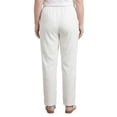 thumbnail image 4 of Turtle Bay New York Womens Pull On Polyester Slacks Elastic Waist, 4 of 8
