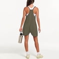 thumbnail image 7 of CQONEPT Summer Jumpsuits for Womens Casual Loose Fit Sleeveless Shorts Leisure Trendy Rompers with Pockets Army Green 2XL, 7 of 7