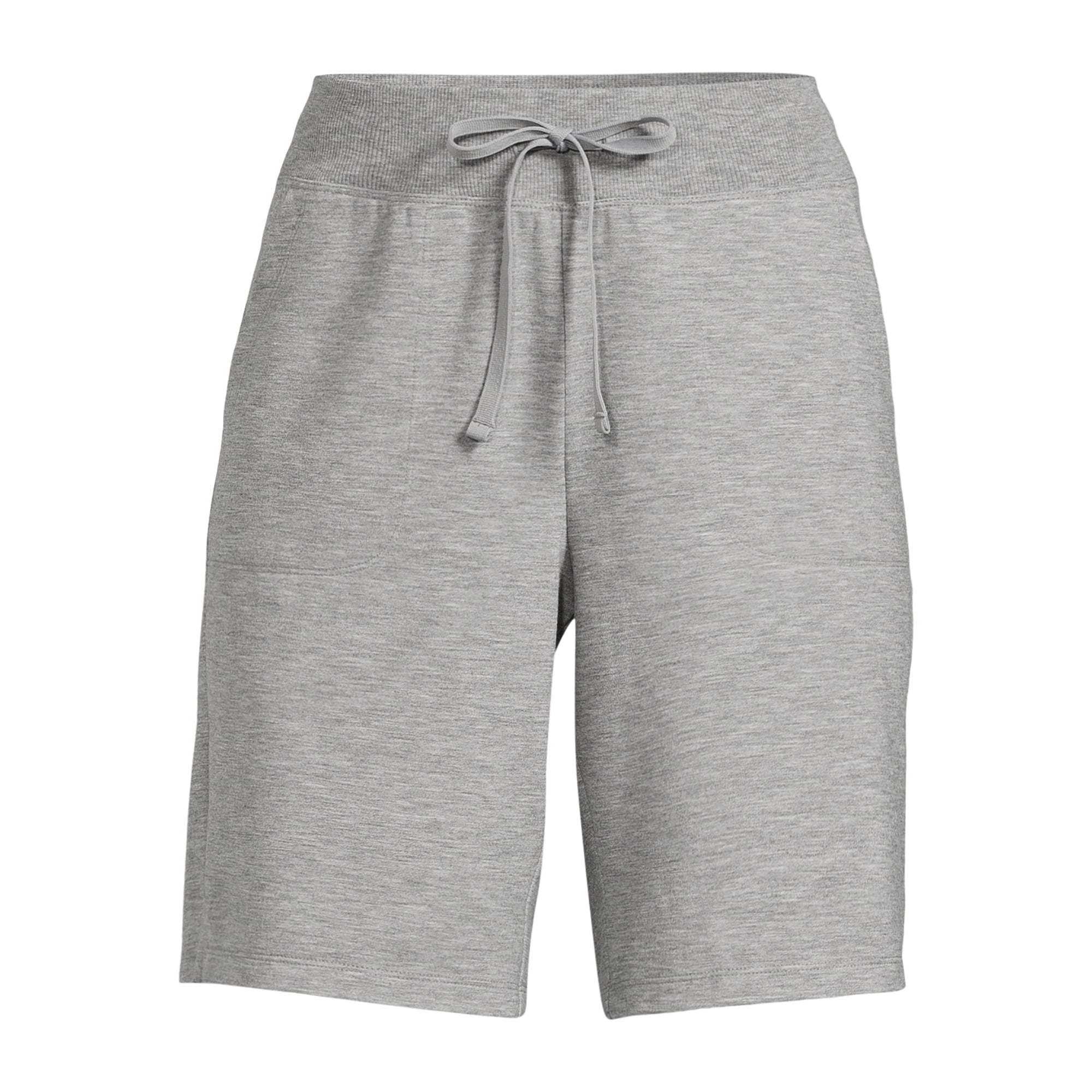 Athletic Works Women's and Women's Plus French Terry Bermuda Shorts, Sizes XS-4X
