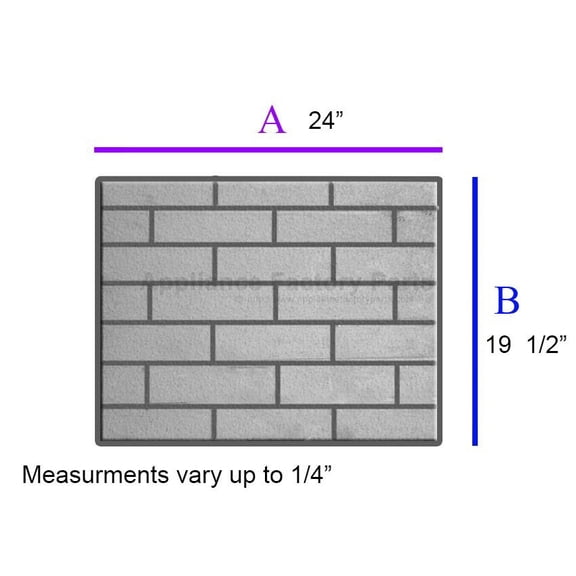 Majestic Hearth BACK BRICK SC42 SERVICE 3034104K