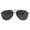 All Black, variant on Mens Classic Tear Drop Metal Rim Pilots Officer Sunglasses All Black