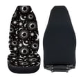 thumbnail image 6 of XYZCANDO Stars Pattern Car Seats Protector Waterproof Elastic Automotive Accessories Interior car Front Seats, Breathable Decorative Truck Van, 6 of 10