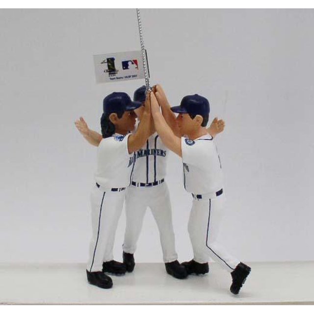 Ornement de Célébration de l'Équipe des Seattle Mariners Ichiro avec Felix Hernandez