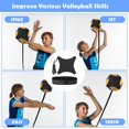 thumbnail image 4 of Kit de entrenamiento de voleibol ENERACES Solo Pro para jóvenes, 4 of 7
