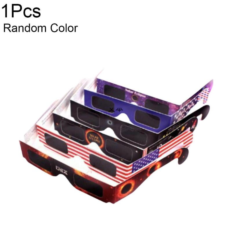 5PCS Random Pattern Paper Solar Eclipse Glasses, Thousand Oaks Optical