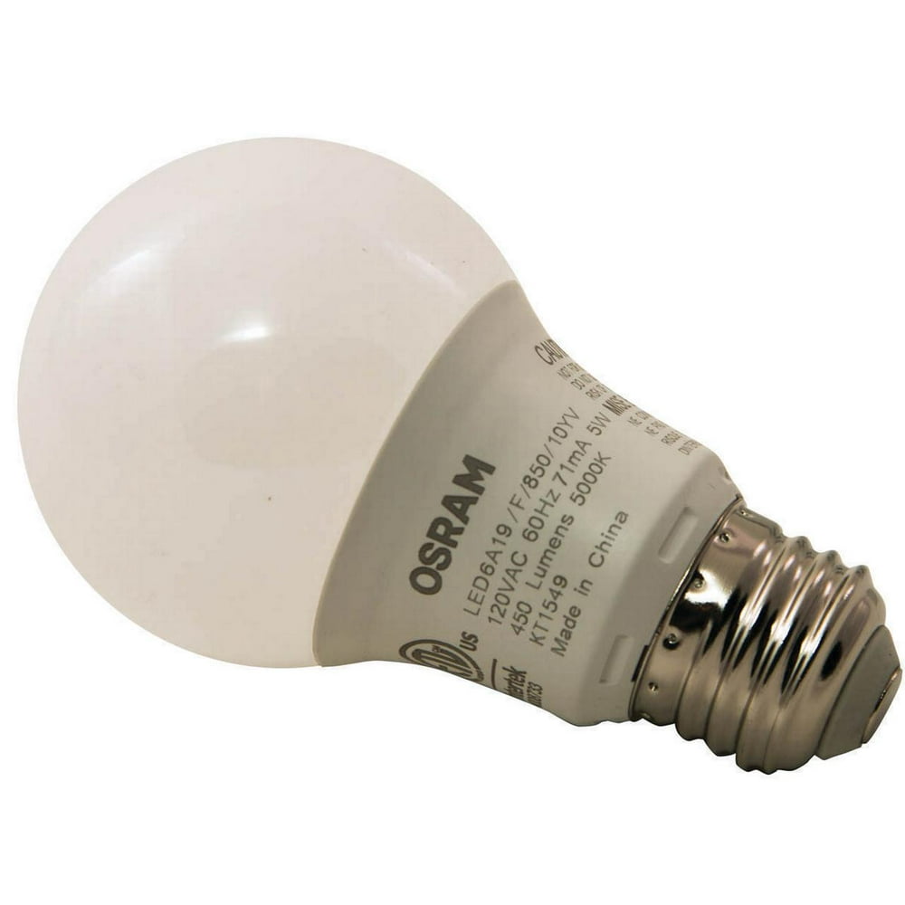 Sylvania 74081 Semi Directional Led Bulb 120 V 6 W Medium E26 A19