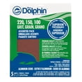 thumbnail image 1 of Blue Dolphin Aluminum-Oxide Sandpaper Assorted Grits 9" x 11" Sheet (5 pack), 1 of 5
