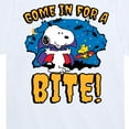 thumbnail image 3 of Peanuts - Snoopy Come In For A Bite - Toddler & Youth Short Sleeve Graphic T-Shirt, 3 of 6