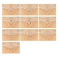 thumbnail image 1 of 10 piezas de papel de perla, corte por láser, tarjetas de invitación de boda, tarjetas de felicitaci Abanopi Tarjetas de invitación, 1 of 7