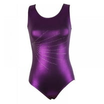 Adult Womens Sleeveless Leotard Gymnastics Ballet Dance Leotards Dancewear