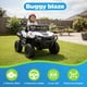 thumbnail image 2 of Buggy Eléctrico Infantil YEI Blaze Blanco con 2 Motores, Control Parental, Luces LED, Música Bluetooth, Velocidad 5 km/h, Soporta 30 kg, Ideal para Exterior, 2 of 8