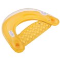 thumbnail image 2 of Intex Sit N Float Chaise Longue Gonflable pour Piscine (Couleur Peut Varier) (Lot de 6), 2 of 6