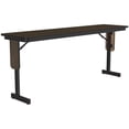 thumbnail image 2 of Correll SP1860PX .75 in. High Pressure Folding Seminar Table with Panel Leg, WALNUT, 2 of 2